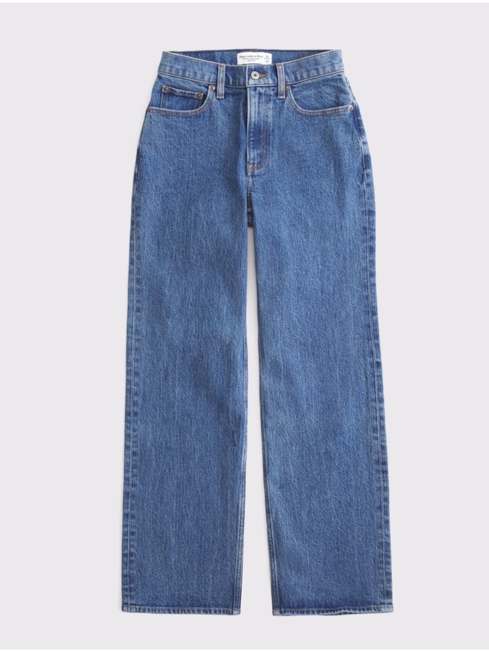 NWT Abercrombie & Fitch High Rise 90s Relaxed Jean Size 28 - Picture 6 of 7